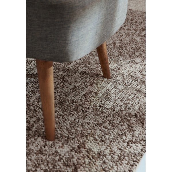 Сива пътека подходяща за пране 80x240 cm Rocco Taupe – Elle Decoration-image-4