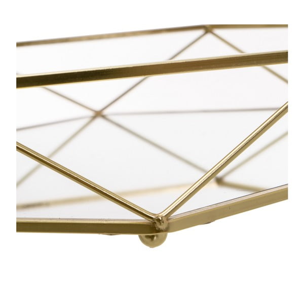 Метални декоративни подноси 2 бр. ø 25 cm – Casa Selección-image-2