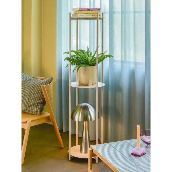 Бял метален стелаж 42x151 cm Norm – Hübsch-image-1