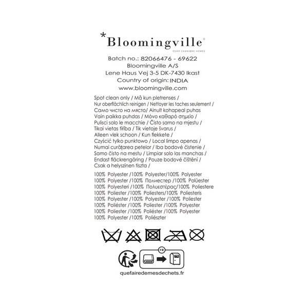 Сив килим 140x200 cm Peretti – Bloomingville-image-4