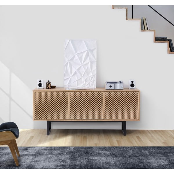 Комод от дъб Camden Diamond, 175 x 75 cm Mora - Woodman-image-4