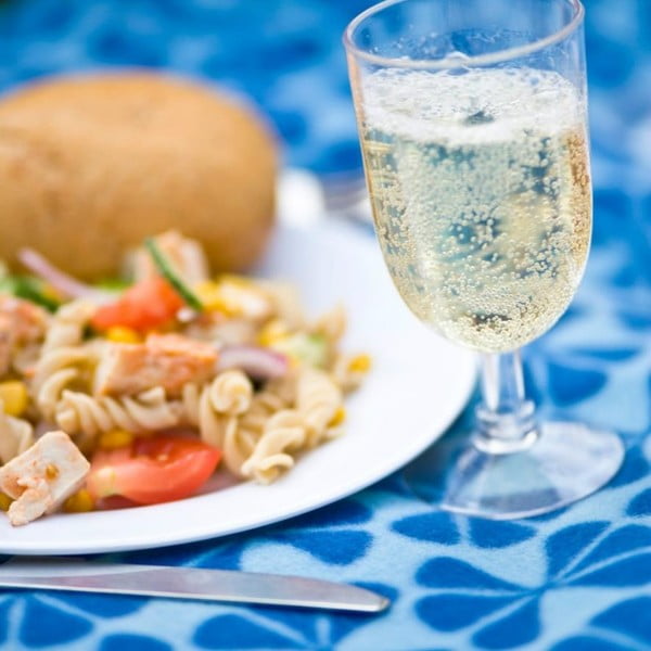 Pikniková deka, modrá-image-1