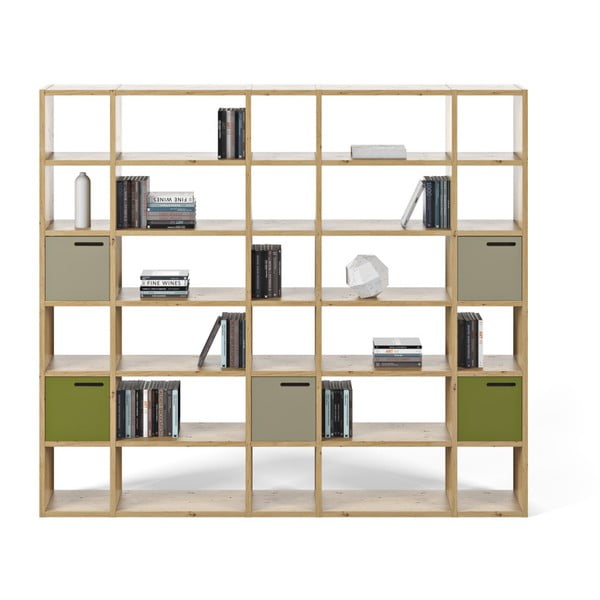 Етажерка за книги в дъб 255x224 cm Pombal - TemaHome-image-4