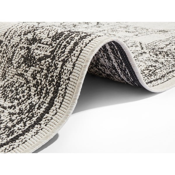 Черно-кремав килим за открито , 200 x 290 cm Borbon - NORTHRUGS-image-4