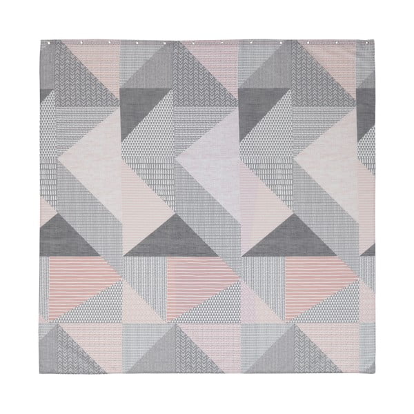 Завеса за душ 180x180 cm Larsson Geo - Catherine Lansfield-image-2