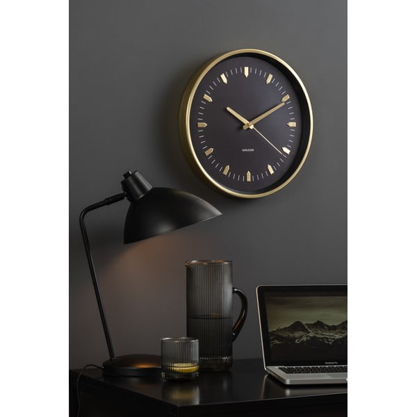 Стенен часовник ø 35 cm Arrow Batons - Karlsson-image-2