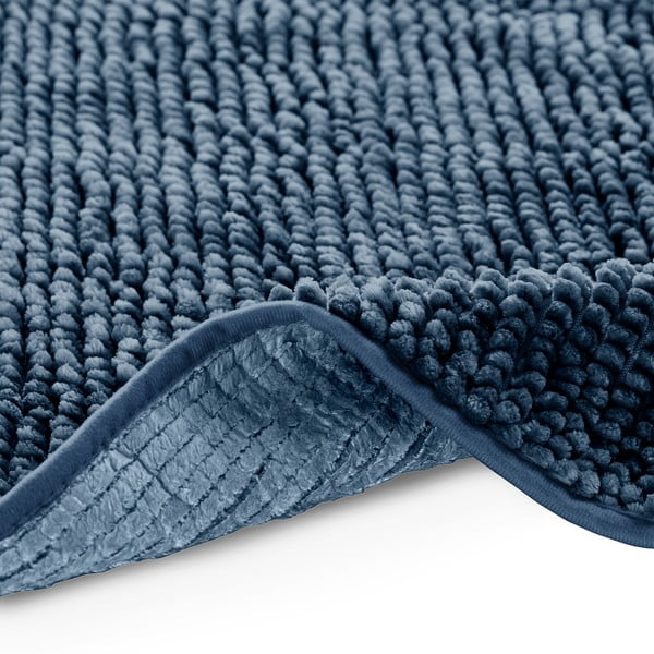 Тъмносиня постелка за баня , 50 x 70 cm Bati - AmeliaHome-image-4