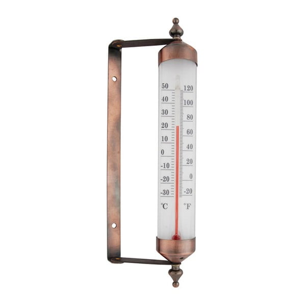 Термометър за прозорец в бронзов цвят, височина 25 cm - Esschert Design