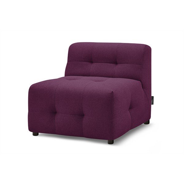 Тъмнолилав модул за диван Kleber - Bobochic Paris-image-3