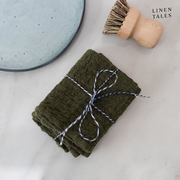 Ленени кърпи в комплект от 2 броя 26x26 cm - Linen Tales-image-4