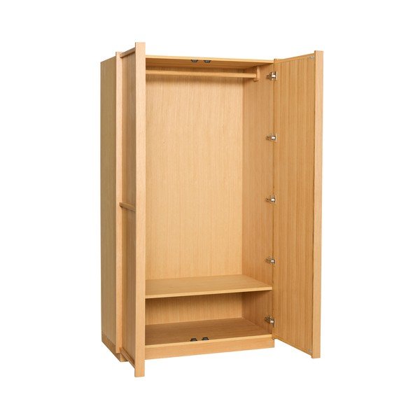 Гардероб от декор от дъб  в естествен цвят 100x181x55 cm Kura – Hübsch-image-4