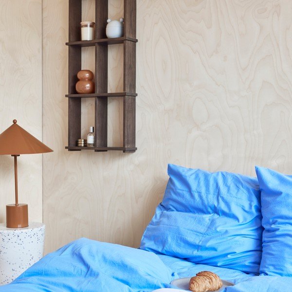 Кафява метална настолна лампа (височина 50 cm) Kasa – OYOY Living Design-image-1