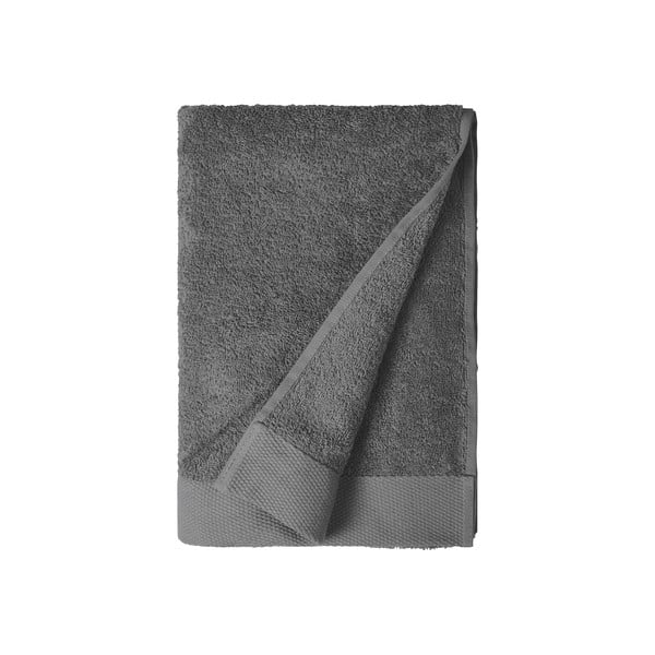 Сива кърпа от органичен памук 70x140 cm Comfort - Södahl