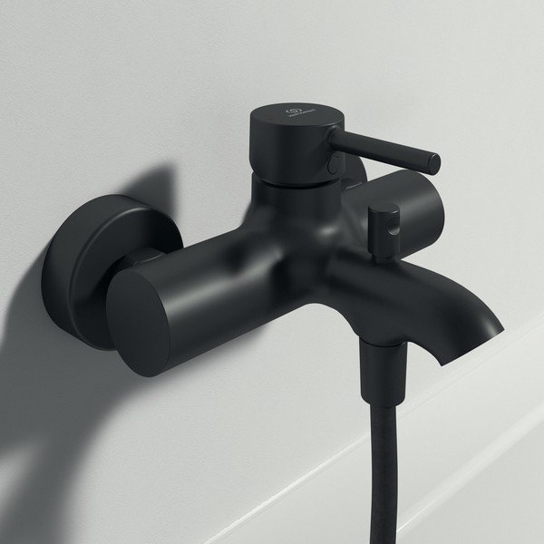 Матово-чернa батерия за вана Silk Black – Ideal Standard-image-1