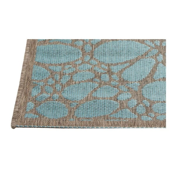 Син килим за открито , 160 x 230 cm Fiore - Floorita-image-1