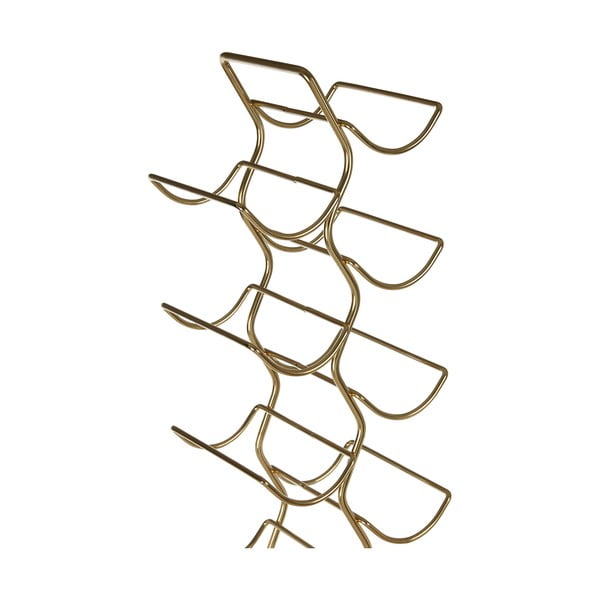 Метален стелаж за вино в златисто, брой бутилки 12 Wren – Premier Housewares-image-2
