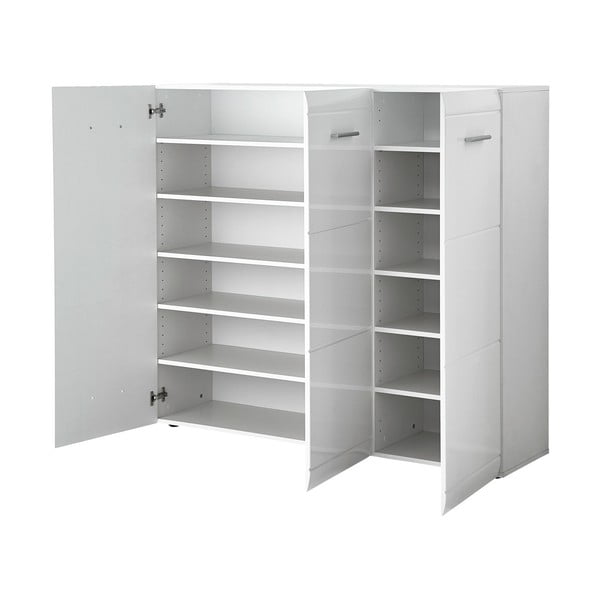 Бял шкаф за обувки Adana - Germania-image-2