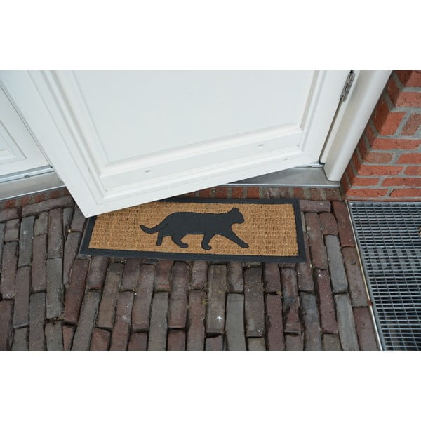 Постелка от кокосови влакна Котка, 25 x 75 cm - Esschert Design-image-1