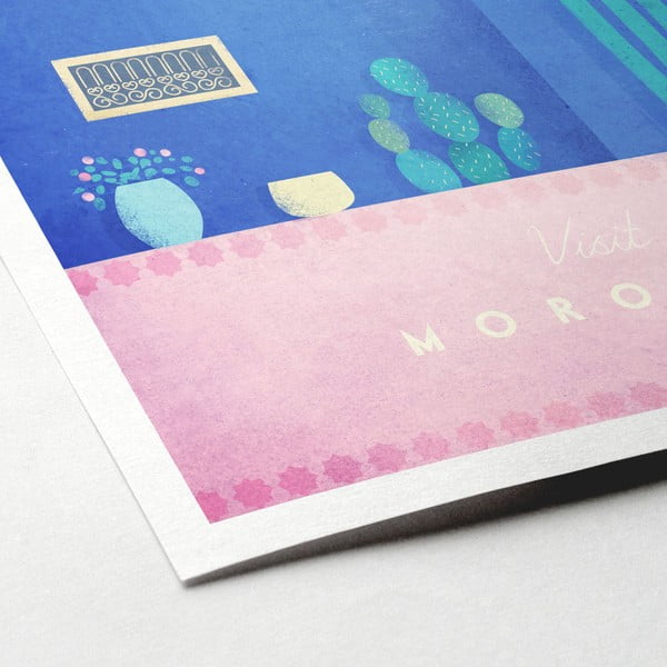 Плакат , A3 Morocco - Travelposter-image-2