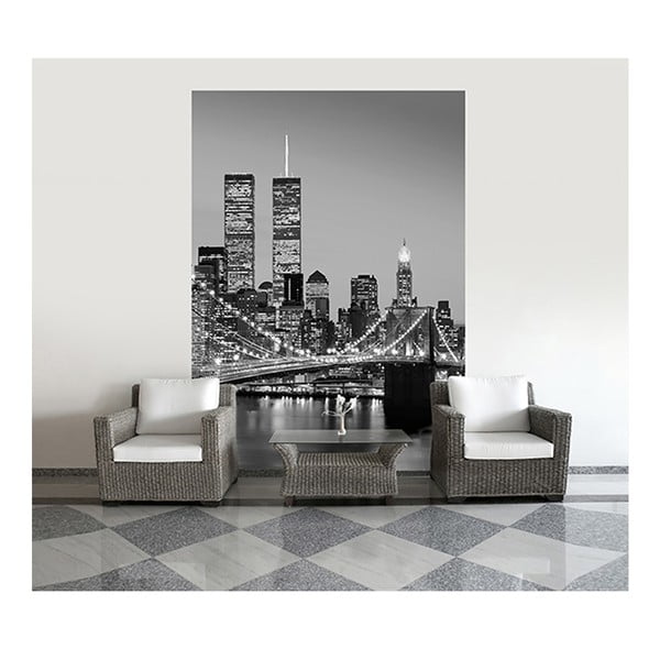 Velkoformátová tapeta Manhattan Skyline, 183x254 cm