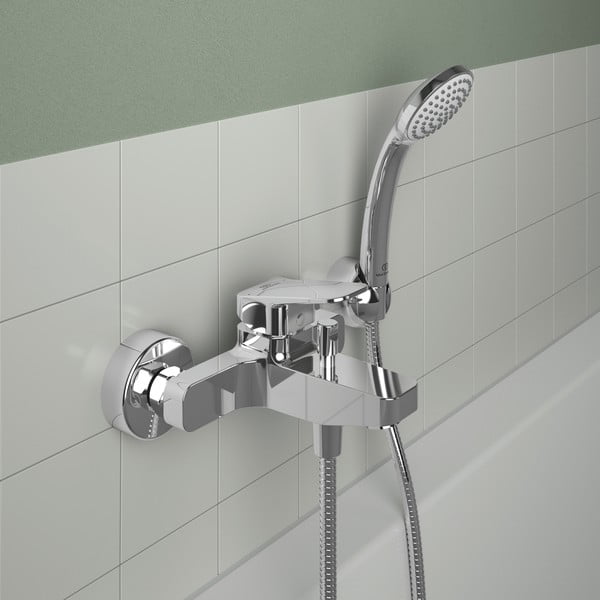 Батерия за вана в лъскаво сребристо Ceraplan – Ideal Standard-image-2