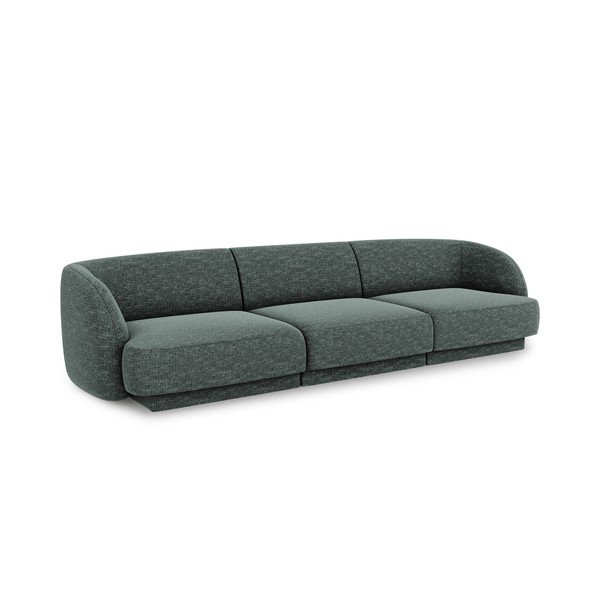 Тъмнозелен диван 259 cm Miley - Micadoni Home-image-2