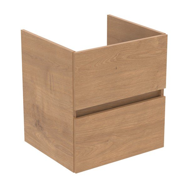 Стенен шкаф за мивка от декор от дъб в естествен цвят  50x55 cm Eurovit+ – Ideal Standard-image-1