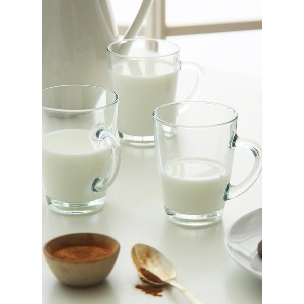 Комплект от 6 стъклени чаши 300 ml - Hermia-image-3