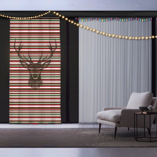 Завеса "Коледен елен", 140 x 260 cm - Unknown