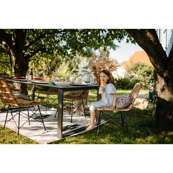 Градинска маса Strong, сива, 100 x 100 cm - Bonami Selection-image-4