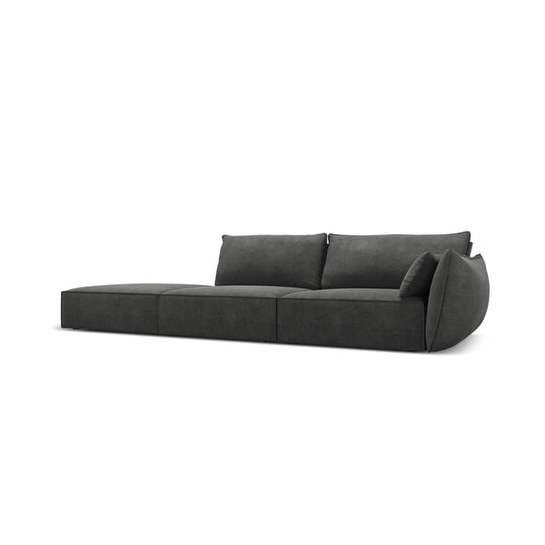 Сив шезлонг (десен ъгъл) Vanda – Mazzini Sofas-image-2