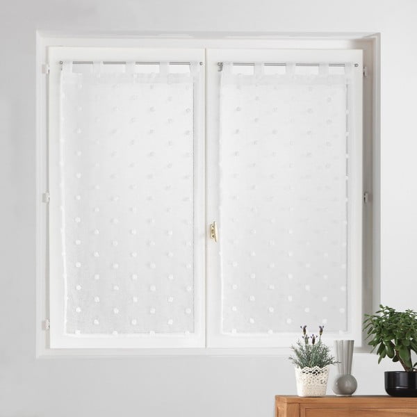 Бяла завеса 60x160 cm Pompinou – douceur d'intérieur-image-1