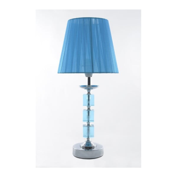 Stolní lampa Crystal Blue, 40 cm