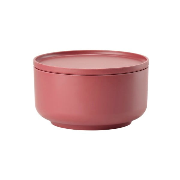 Червена купа за сервиране с капак Peili, ⌀ 16 cm - Zone