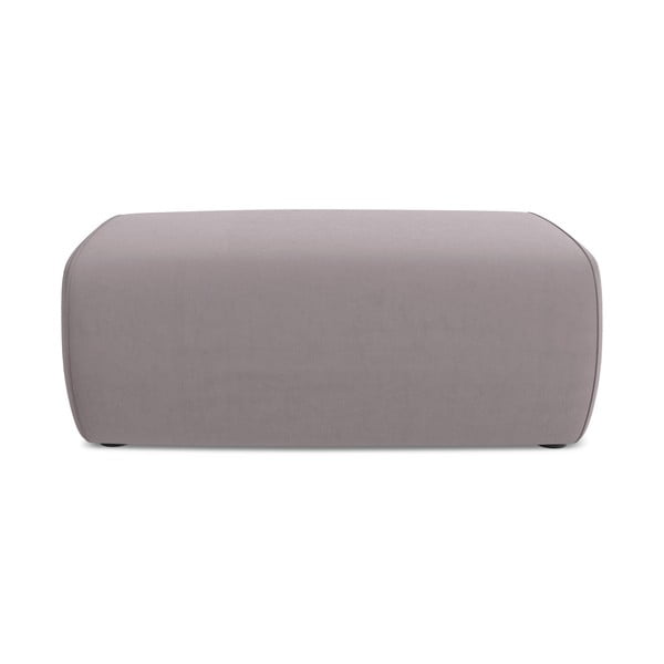 Кадифена табуретка  в цвят лавандула Kapua – Makamii