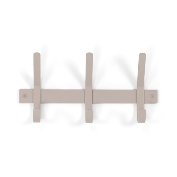 Кафяво-сива метална стенна закачалка 40 cm Dexter – Spinder Design-image-2