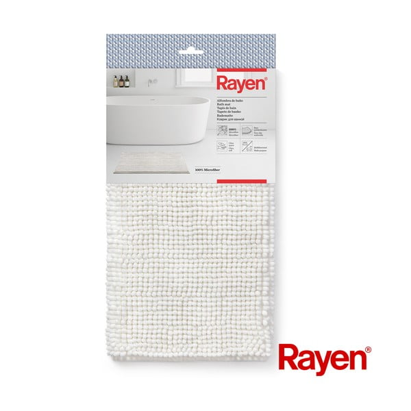 Бяла постелка за баня 50x80 cm - Rayen-image-4