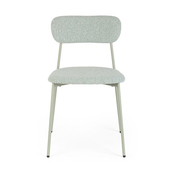 Тапициран трапезен стол в цвят мента Inka – Yes Everyday-image-2