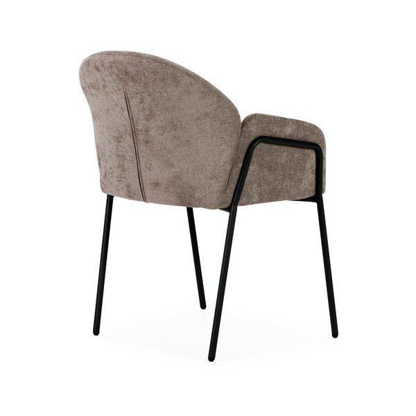 Прасковени тапицирани трапезни столове в комплект 2 бр. Aslin – MOME-image-3