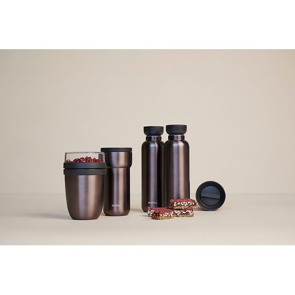 Тъмносива термочаша 375 ml Titanium – Mepal-image-3