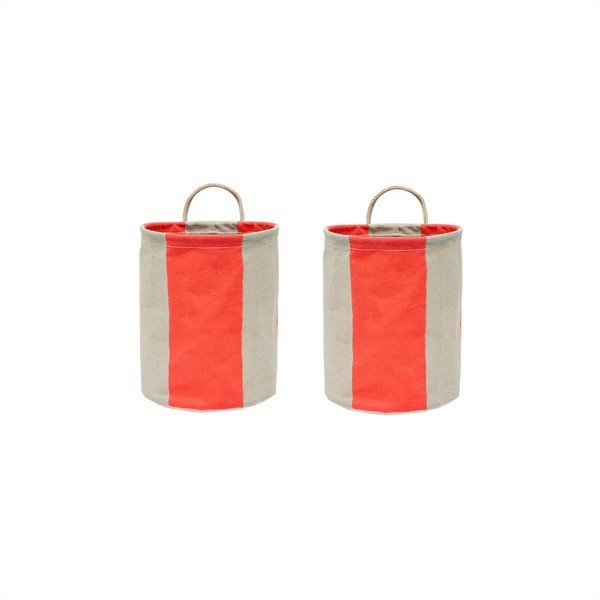 Текстилни кошници в комплект 2 бр. ø 18x22 cm Kara – OYOY Living Design
