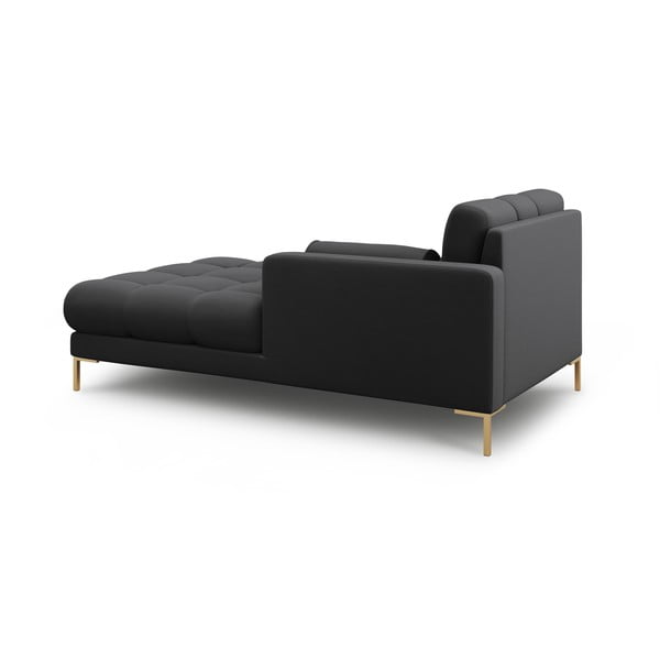 Тъмносив шезлонг (десен ъгъл) Bali – Cosmopolitan Design-image-3