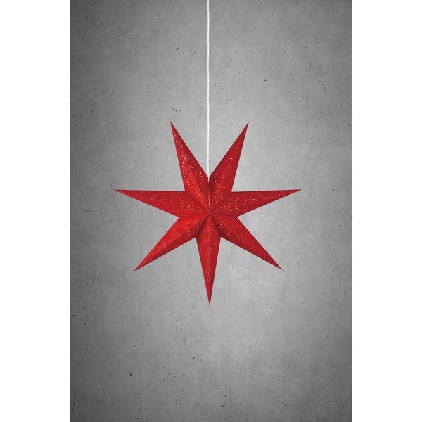 Червена висяща коледна светлинна украса Aratorp – Markslöjd-image-1