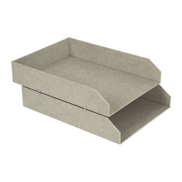 Картонени органайзери за документи в комплект от 2 Hakan - Bigso Box of Sweden-image-3