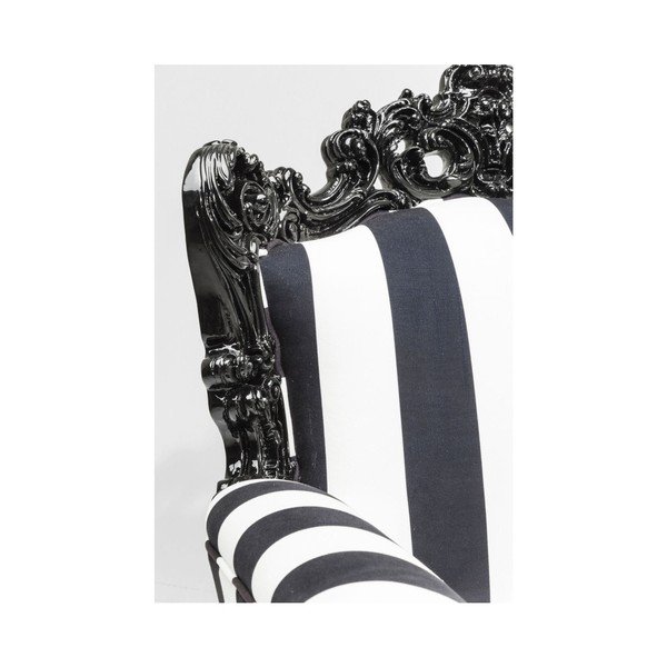 Černobílé křeslo Kare Design Mink-image-4