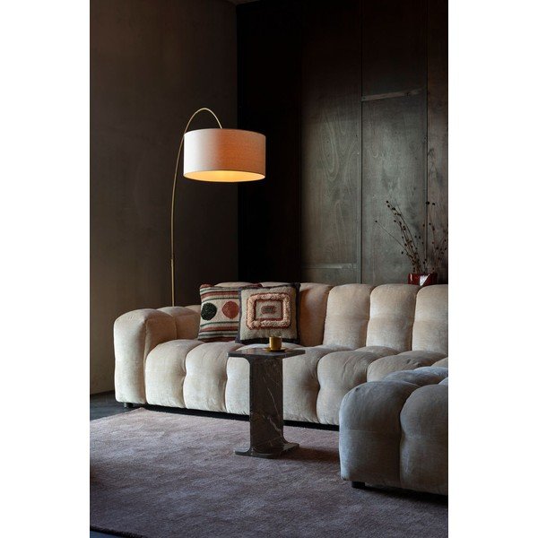 Бежов кадифен модулен диван 364 cm Hackman – Dutchbone-image-1