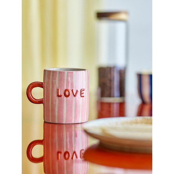 Розова керамична чаша 325 ml Cherish – Bloomingville-image-2