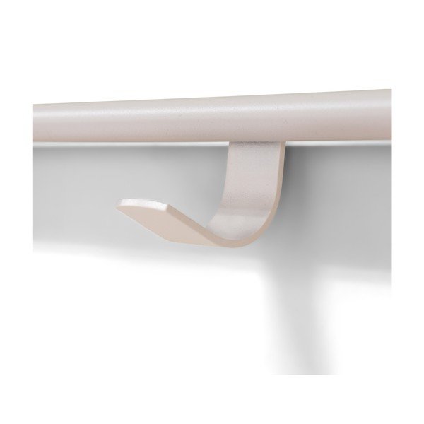 Кафяво-сива стоманена стенна закачалка с рафт 60 cm Rex – Spinder Design-image-4