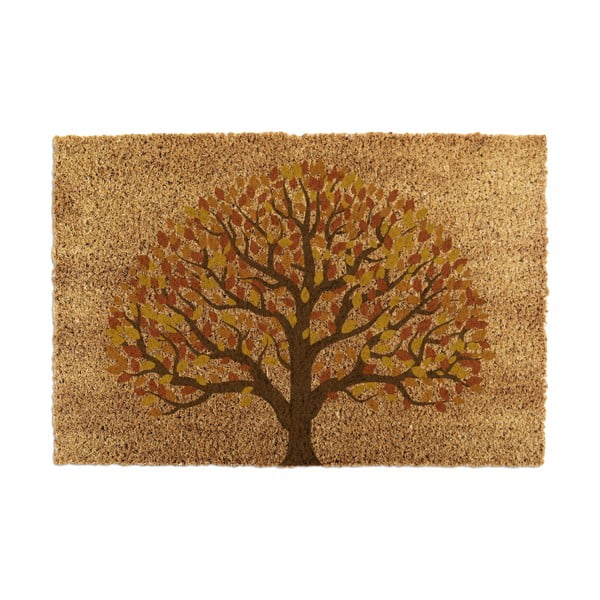 Изтривалка от кокосови влакна 40x60 cm Autumnal Tree of Life – Artsy Doormats