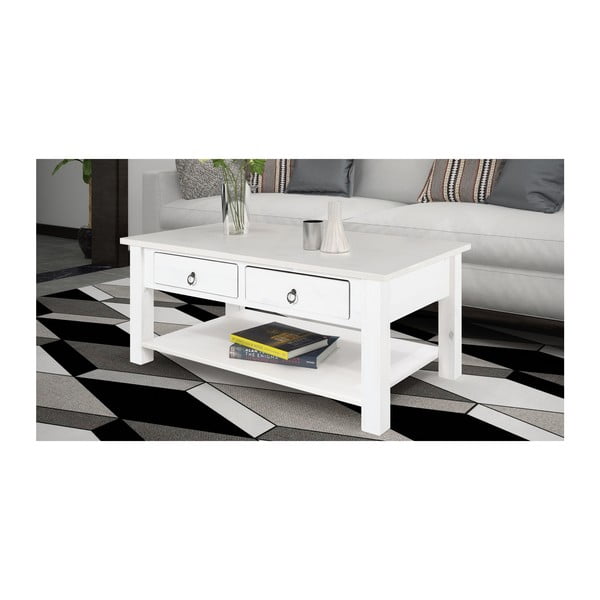 Масичка за кафе от бял бор Inda Inga - Støraa-image-2